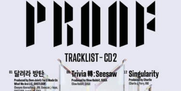 BTS（防弾少年団）、ニューアルバム「Proof」2枚目のCDのトラックリストを公開…ソロ＆ユニット曲も – Kstyle