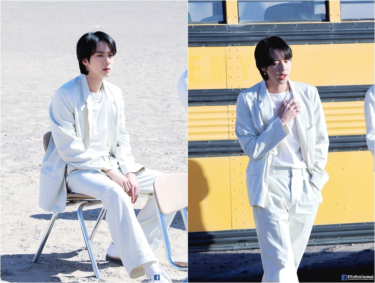 BTSのJIN クールさく裂…完ぺきな純白スーツ（朝鮮日報日本語版） – Yahoo!ニュース – Yahoo!ニュース