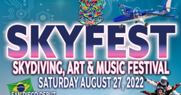 ダンスミュージック＋スカイダイビングでもっとハイに！ スカイダイビングでフロアのすぐ近くに着陸できるフェス「Skyfest」アメリカ・カリフォルニア州で開催！ – iFLYER
