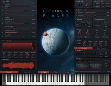EASTWEST Forbidden Planet レビュー：生楽器と電子音が融合した600種以上の音色を収録するソフト・シンセ – サンレコ