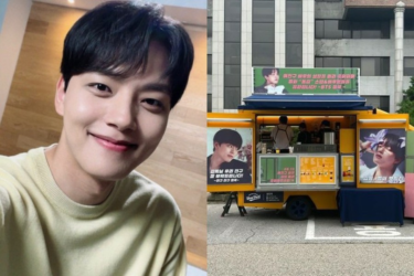 俳優ヨ・ジング、「BTS」ジョングクから誕生日祝いのカフェカーに「感動」…素敵な友情 – WoW!Korea