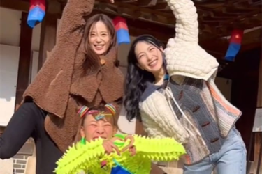 フワちゃん、KARA知英＆ヨンジとコラボダンス 韓国ロケで一大ハプニングも – モデルプレス